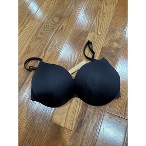 SKIMS Black Smooth Contour T-Shirt Bra